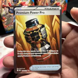 Premium Power Pro 174/132 Pokemon TCG Card Mega Evolution Full Art - In Hand - Image 1