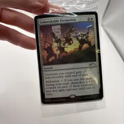 Magic The Gathering x TMNT Unbreakable Formation NYCC 2025 Promo Card (Sealed) - Image 1