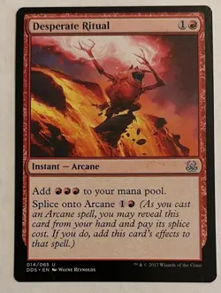 Desperate Ritual - MTG Duel Decks Mind vs. Might 014/065 Red Uncommon EN 2017 - Image 1