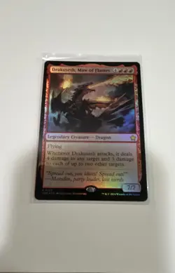 Drakuseth, Maw of Flames (0193) Mtg Foundations Foil - Image 1