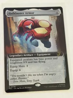 Hulkbuster Armor Extended Art Marvel Super Heroes Commander 438 - Image 1
