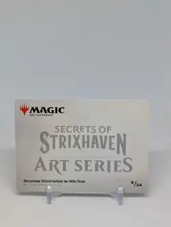 MTG🔥Secrets of Strixhaven🔥DECORUM DISSERTATION 9/54🔥Art Series🔥 - Image 2