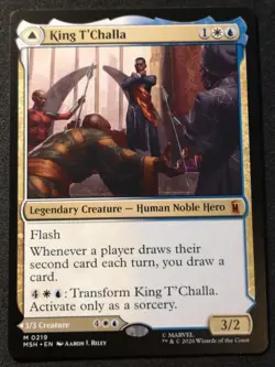 King T'Challa / Black Panther, Hope Enduring - MSH - MTG - NM - EN - 0219 - Image 1