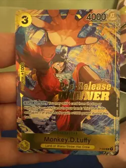Monkey.D.Luffy (Pre-Release Tournament) (Winner) P-036 - Image 1