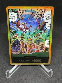 One Piece OP14 Azure Sea’s Seven Egghead Manga Gold Don!! English - Image 1