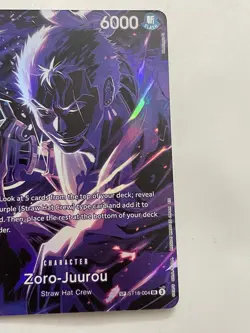 Zoro-Juurou (SP) ST18-004 Legacy of the Master Foil - Image 4