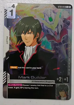 Gundam Card Game - Mark Guilder - ST10-012 C+ - Foil - Alt art - Image 1
