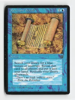 Merchant Scroll Common Homelands Magic: The Gathering Cards - Image 1