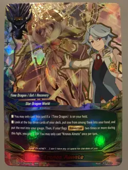 FUTURE CARD BUDDYFIGHT KRONOS ALMETE (TIME DRAGON) S-BT07/0008EN RRR - Image 1