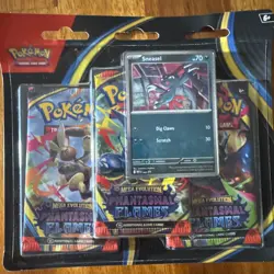 Pokemon Trading Card Game Phantasmal Flames 3-Pack Blister - Sneasel - Image 1