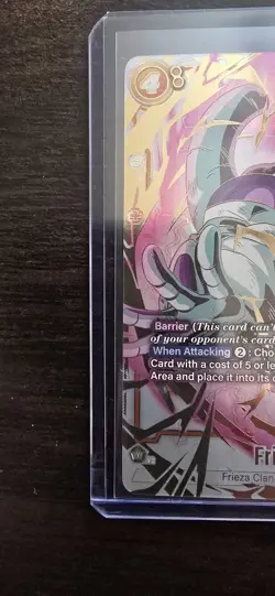 Bandai Frieza SCR Battle Card Barrier Foil Dragon Ball Super FB05-120 - Image 3