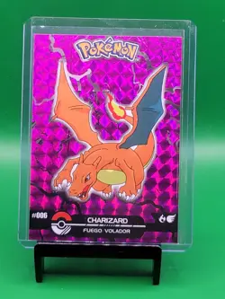 Charizard #6 - Prizm Holo Box Hit - Crystal Dark Black - Pokemon Card - Image 1