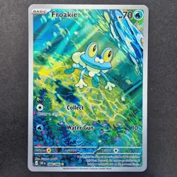 Froakie 088/086 ME04: Chaos Rising Illustration Rare Pokemon TCG English Card #1 - Image 1
