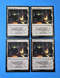 4x Mishra's Factory Masters 25 2018 Mtg Magic Card Colorless Land Mana 242 - Image 1