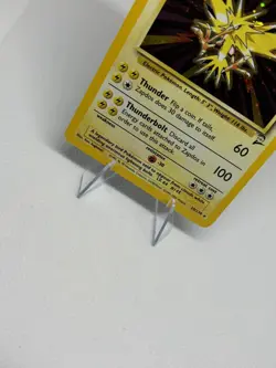 Zapdos Holo Rare Base Set 2 20/130 Pokemon Card - WOTC 1999 - Image 2