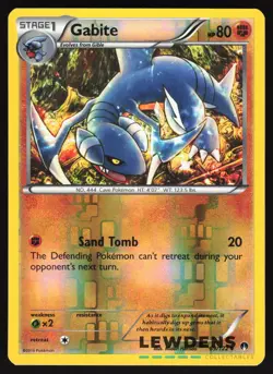 Gabite - 69/122 - Uncommon Reverse Holo - BREAKpoint - Pokemon Card - Image 1