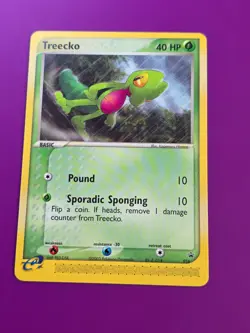 NM Treecko 016 Black Star Promo Pokemon Card NM 2004 nintendo - Image 1