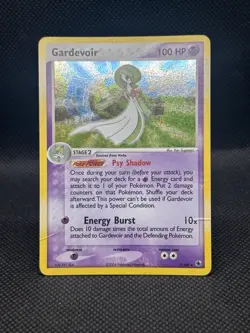 Gardevoir 7/109 Holo Rare Ruby and Sapphire Pokemon Card English HP 100 - Image 2