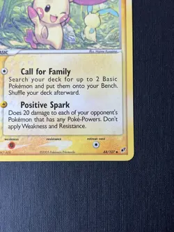 2005 Plusle 44/107 Pokemon Card - Deoxys Set - Image 4