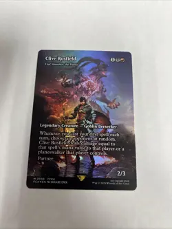Clive Rosfield Vial Smasher The Fierce Showcase Foil Card #0059 MTG LP - Image 1
