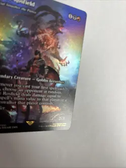 Clive Rosfield Vial Smasher The Fierce Showcase Foil Card #0059 MTG LP - Image 2