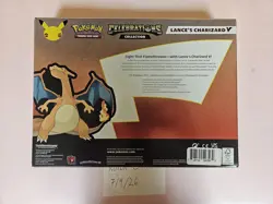 Pokemon TCG Celebrations Lance's Charizard V Collection Box 6 Cards 2021 - Image 2