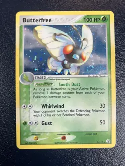 Butterfree 2/112 FireRed & LeafGreen Holo Rare - Pokemon Card LP - Image 1