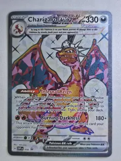 Charizard ex 56/ SV Black Star Promo Full Art Pokemon Card - Mint - NM - Image 1