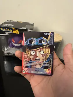 One Piece Card Game – Sabo – OP05-001 – ALT – Near Mint - Image 3