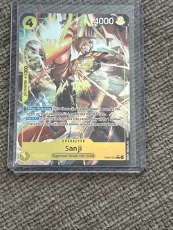 Sanji (Alternate Art) EB04-052 Rare Adventure on Kami's Island One Piece Foil NM - Image 1