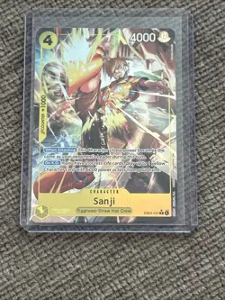 Sanji (Alternate Art) EB04-052 Rare Adventure on Kami's Island One Piece Foil NM - Image 2