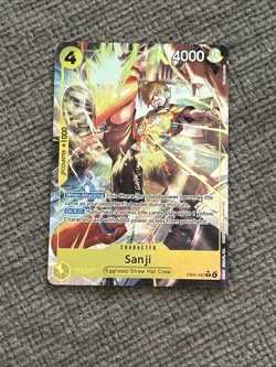 Sanji (Alternate Art) EB04-052 Rare Adventure on Kami's Island One Piece Foil NM - Image 5