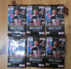One Piece Op-09 Emperors In The New World Sleeved Booster Pack English Lot Of 6 - Image 1