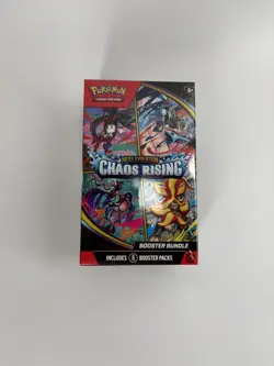 Pokemon TCG Mega Evolution Chaos Rising Booster Bundle 6 Packs - New & Sealed - Image 1