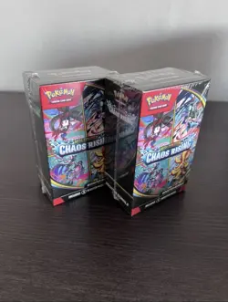 Pokemon TCG: Mega Evolution-Chaos Rising Booster Bundle (6 Packs) x2 SEALED - Image 1