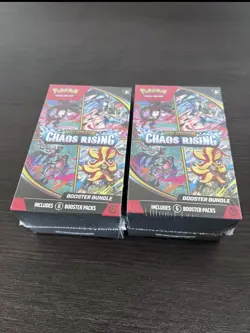 Pokemon TCG: Mega Evolution-Chaos Rising Booster Bundle (6 Packs) x2 SEALED - Image 4