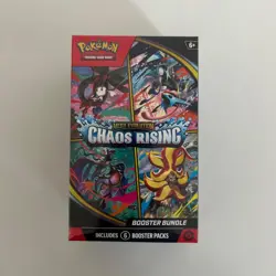 Pokemon TCG Mega Evolution: Chaos Rising Booster Bundle 6 Packs 60 Cards - Image 1