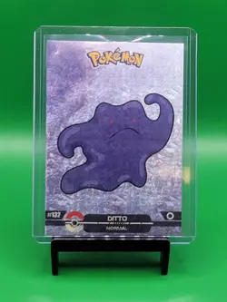 Ditto #132 - Cracked Ice Holo - Crystal Dark Black 2025 - Pokemon Card - Image 1