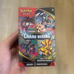 Pokemon TCG Mega Evolution—Chaos Rising Booster Bundle Box 6 Packs English - Image 1