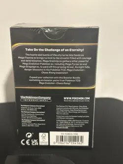 Pokemon TCG Mega Evolution Chaos Rising Booster Bundle 6 Packs New Sealed - Image 2