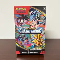 Pokemon TCG Mega Evolution: Chaos Rising Booster Bundle Box 6 Packs English - Image 1