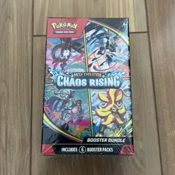 Pokemon TCG Mega Evolution: Chaos Rising Booster Bundle Box 6 Packs English - Image 1