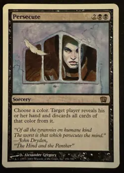 Persecute - Eighth Edition (8th) - Magic The Gathering Card - Image 1