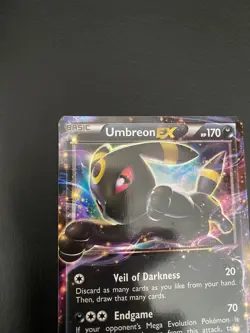 Umbreon EX 55/124 Fates Collide Ultra Rare Holo Pokemon TCG Card 2016 - Image 3
