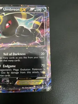 Umbreon EX 55/124 Fates Collide Ultra Rare Holo Pokemon TCG Card 2016 - Image 5