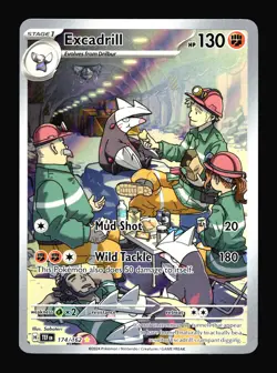 Excadrill SV05: Temporal Forces #174/162 Pokemon Card T1-1302 - Image 1