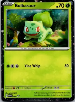 Bulbasaur - (Cosmos Holo) Holo Promo SV: Scarlet & Violet Promo Cards 046 NM - Image 1