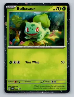 Pokemon SV: Scarlet & Violet Promo Cards #046 Bulbasaur Cosmos Holo - Image 1