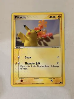 Pikachu 16/17 POP Series 2 NM Mint Pokemon TCG Card Vintage - Image 1