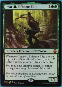 Imaryll, Elfhame Elite FOIL Game Night: Free-for-All NM CARD (521100) ABUGames - Image 1